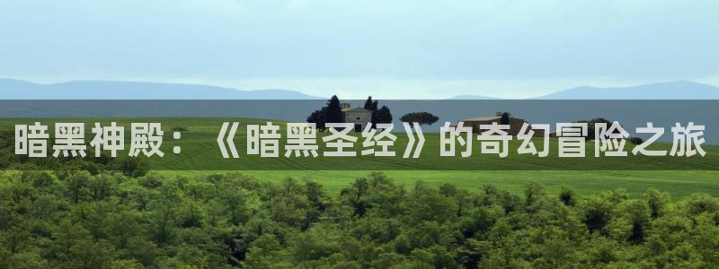 动漫之家 网页版：暗黑神殿：《暗黑圣经》的奇幻冒险之旅